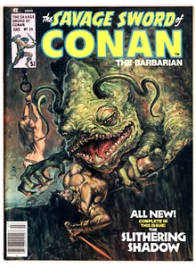 La espada salvaje de Conan #20 casi nuevo Marvel Comics 1977 Edad de Bronce Salomon Kane - Imagen 1 de 2