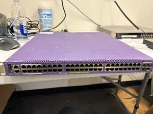 Extreme X460-G2-48P-10GE4 48-Port POE With VIM-2SS Summit Stack Network Switch - Picture 1 of 8