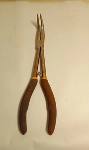 Vintage ALLTRADE 10" CR-V Nose Pliers w/90 Degree Bend - Picture 1 of 6