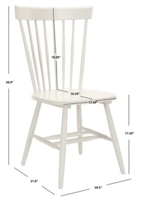 Safavieh PARKER SPINDEL SIDE CHAIR, Reduced Price 2172752792 AMH8500E - Image 1 of 4