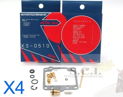 SUZUKI GS850 GS850G GS850GL KEYSTER CARB REBUILD REPAIR KITS 1980 1981 1982 1983 - Image 1 of 4