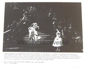 Phantom der Oper Sarah Brightman M. Crawford 1988 Broadway Vintage Foto - Bild 1 von 2