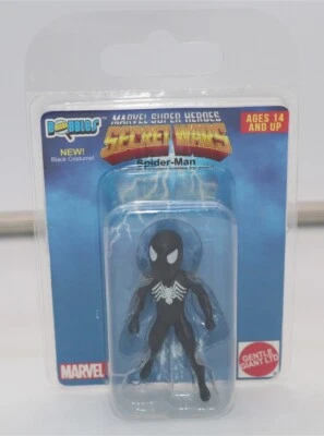 Gentle Giant Microbobbles: Marvel Secret Wars: Black Suit Spider-Man (Walgreens) Foto 1 de 3