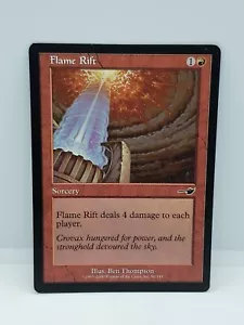 MTG Flame Rift Nemesis Regular Common - Picture 1 of 2