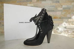Isabel Marant 38 Ankle Boots Booties Boots Shoes Black New Former RRP 630 € - Picture 1 of 6