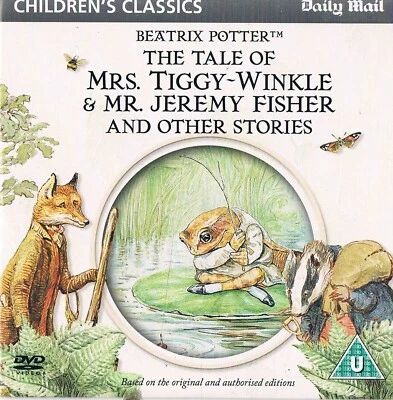 The Tale Of Mrs Tiggy Winkle & Mr Jeremy Fisher - Children's- DVD N/Paper - Image 1 of 2