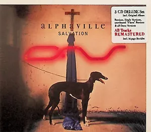 Alphaville -Salvation -Deluxe Remastered 3-CD *NEW -2023 (Remixes/Demos Etc) - Picture 1 of 2