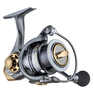 Carrete de pesca giratorio de alta velocidad Dr.Fish 7.1:1 carrete de pesca mango R/L carrete de metal 5+1BB - Imagen 1 de 5