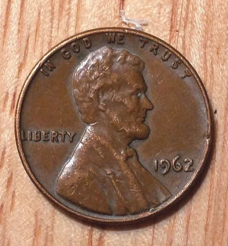 1962 Lincoln Memorial Cent-No Mint Mark-"L" In Rim Cover