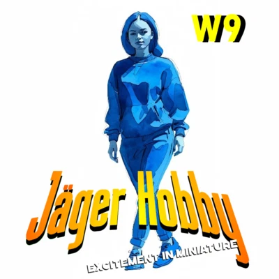 Jager Hobby W9 – Scale Model Casual African Woman with Dreadlocks - Image 1 of 4