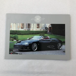 Spyker Car Sales Brochure Catalog C8 Double12 R S C8 Laviolette - Picture 1 of 4