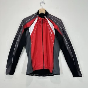 Endura Cycling Jacket Men S Black/Red Full Zip FS260 - Picture 1 of 9