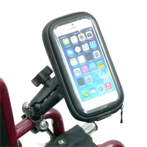 Weather Resistant Wheelchair Mount Phone Holder for iPhone 7 (4.7") - Picture 1 of 6