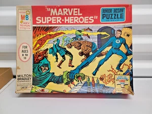 Vintage Marvel Super-Helden 1967 Junior Puzzle Fantastic 4 - Bild 1 von 4