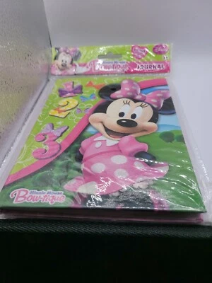 Disney Minnie Mouse Bow-tique Journal Stationary  Journal Gift. - New - Image 1 of 3