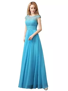 AG Fashion Woman Long Sexy Bridesmaid Prom Formal Wedding Party Gown Dress M03 - Picture 1 of 15