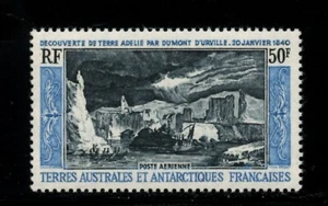 FSAT C7, 1965 ADELIE LAND, MINT, VLH, NO REMNANTS, NICELY CENTERED (FSAT3278 - Picture 1 of 2