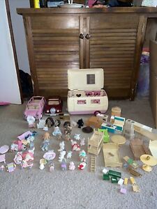 large mixed calico critters lot 
