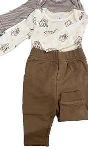Baby Outfits 2 Body Suits 1 Pant. 3 Piece Set. Curated, Unique. - Picture 1 of 8