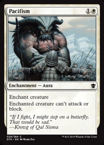 4 Pacifism ~ Lightly Played Dragons of Tarkir 4x x4 Playset MTG Magic UltimateMT - Image 1 of 1