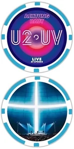 U2 - THE SPHERE - LAS VEGAS - COLLECTORS ITEMS- POKER CHIPS - (4) CHIP SET!!! - Picture 1 of 4
