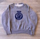 Vintage Single V Sweatshirt XL 50s 60s College San Mateo Bulldogs Gusset Weave