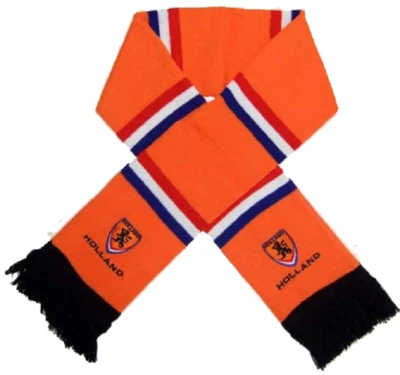 Holland Niederlande Oranje Fan Balkenschal