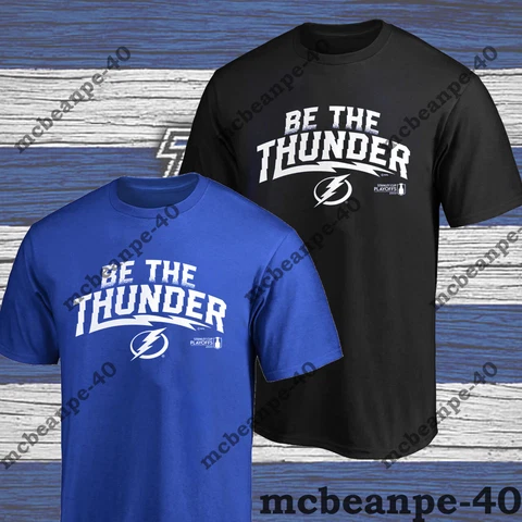 HOT! Tampa Bay Lightning 2023 Stanley Cup Playoffs Driven Be The Thunder T-Shirt Cover