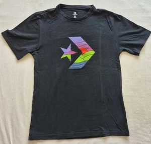 Converse T-Shirt Schwarz Baumwolle Größe S Herren Frauen Shirt Kleidung Fashion - Bild 1 von 3