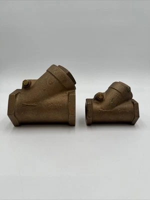 Grinell Swing Check Valve Lot 1 1/2 + 2 Inch Brand New  - Image 1 of 4