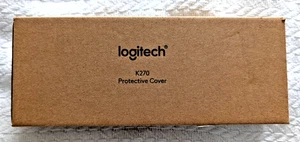 Clear Silicone Keyboard Cover for Logitech K270 Dust-Proof Protective Skin - Picture 1 of 8