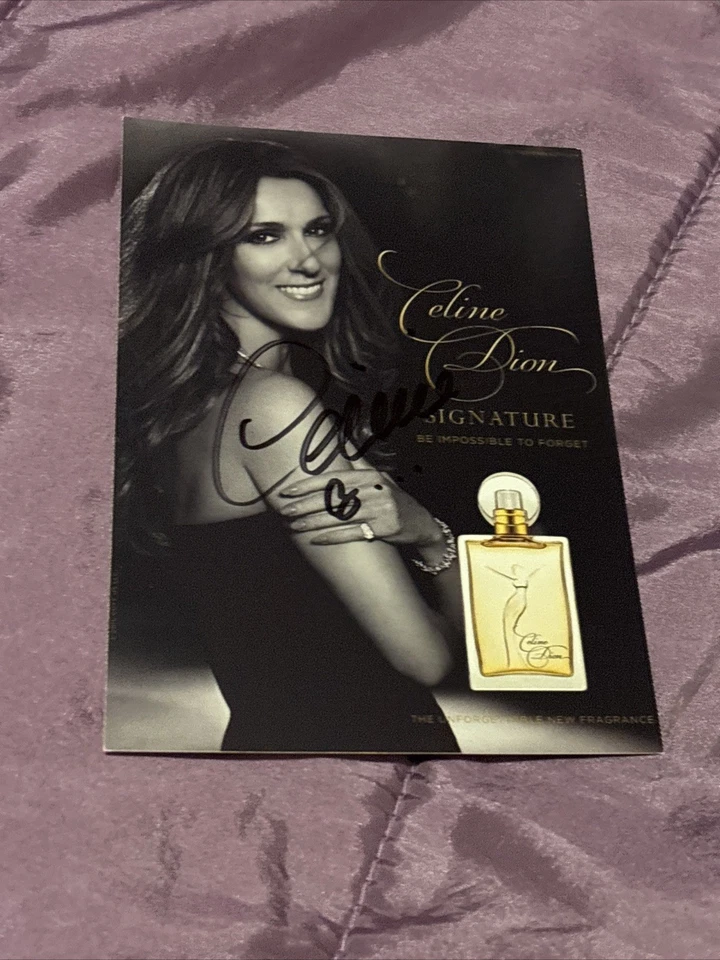 Flyer Dédicacé Autograph Celine - Image 1 of 1