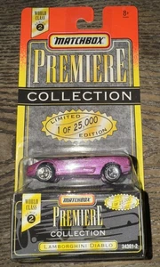 Matchbox Premiere Collection World Class Series 2 Purple Lamborghini Diablo 1996 - Imagen 1 de 3