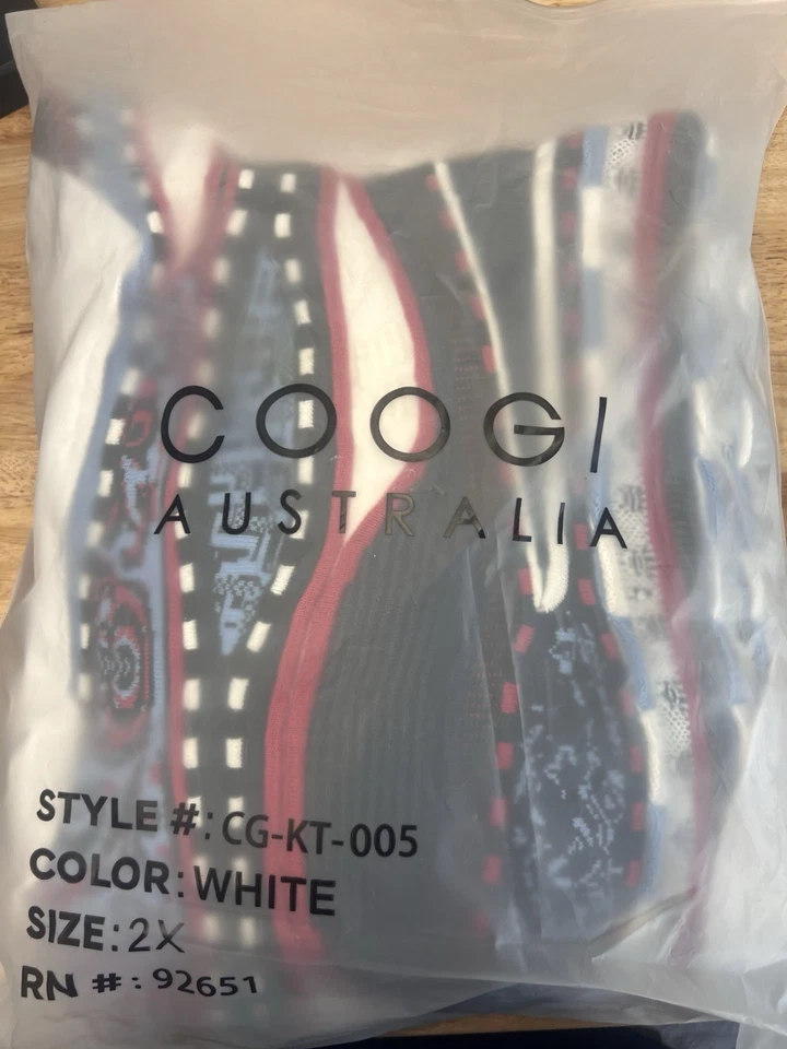 Sudadera con capucha blanca Coogi Australia talla 2xl Foto 1 de 4