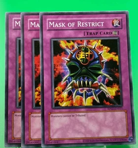 YUGIOH - MÁSCARA DE RESTRICCIÓN X3 - COMÚN - RP02 - CASI NUEVO - Imagen 1 de 2