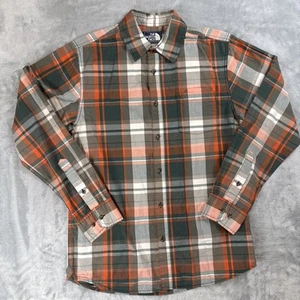 The North Face Shirt Men M Multicolor Plaid L/S Outdoor Wear Casual Button - Picture 1 of 7
