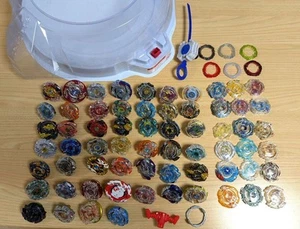 Beyblade Burst Lot 46 Tops Stadium Launcher Parts Takara Tomy from japan used - Bild 1 von 5