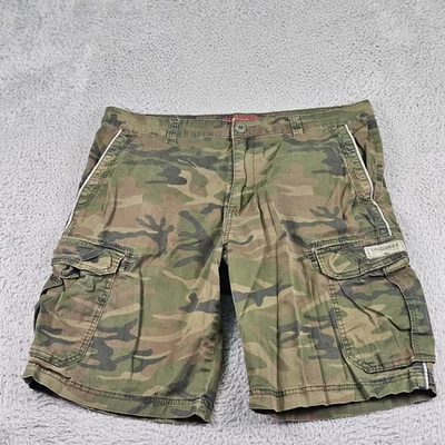 Unionbay Cargo Shorts Mens 38 Camo Camouflage Pockets Outdoor Summer Casual - Image 1 of 4