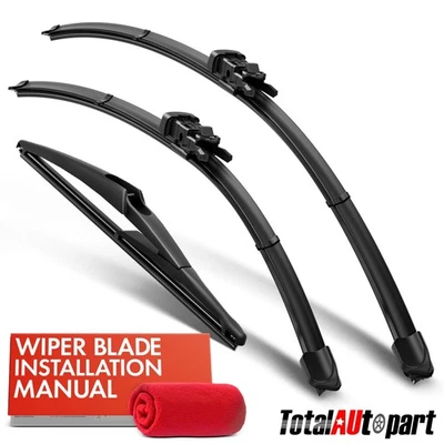 3 piezas limpiaparabrisas 26" y 23" y 12" para Mercedes-Benz GL350 ML63 AMG Foto 1 de 4