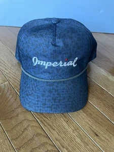 Imperial Rope Snapback Cap Men’s Blue Golf The Live Wire - Picture 1 of 7