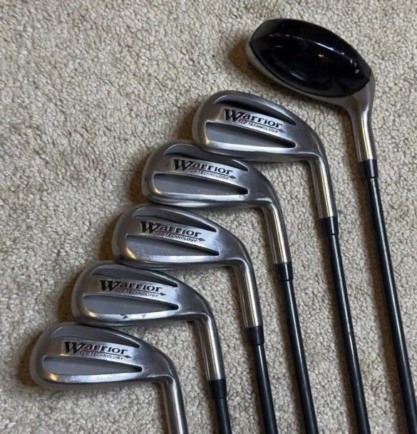 Juego de plancha Warrior TCP Technology + 3 híbridos para diestros Foto 1 de 4