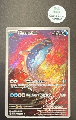 Heerashai -207/198 Scarlet & Violet Base - Illustration Rare - Near Mint - Bild 1 von 2