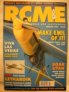 Rcm&e Radio Control Modelos & Electrónica - Jan 2001 Completo Con sin Usar Plan - Imagen 1 de 1