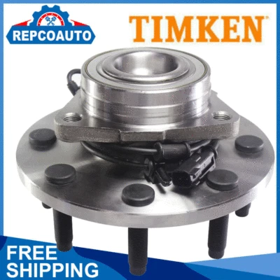 Conjunto de cojinete de rueda delantera y buje Timken tracción trasera para 06-08 Dodge Ram 2500 1500 3500 Foto 1 de 4