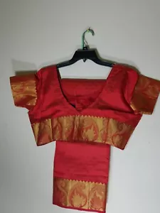 COMPARE@$129.99 Nuovo indiano bollywood designer festa etnica ABBIGLIAMENTO SARI E CAMICETTA. - Foto 1 di 5