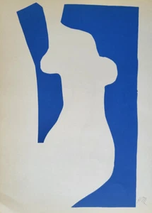 Litografía Original Henri Matisse "Nus Bleu V" Edición Limitada. Mourlot 1958 - Imagen 1 de 5