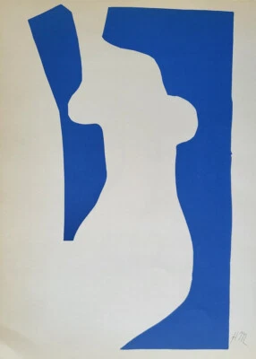 Litografía Original Henri Matisse "Nus Bleu V" Edición Limitada.  Mourlot 1958 Foto 1 de 4