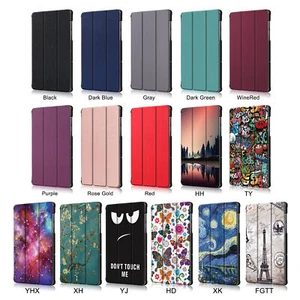 Case for T-Mobile Revvl Tab 5G (2023) Magnetic Cover Auto Wake/Sleep / Glass