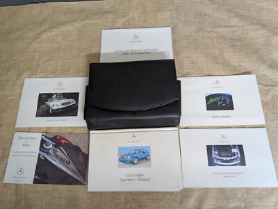 Mercedes Benz CLK320 2001 cupé manual del propietario - juego 2085848583 Foto 1 de 4