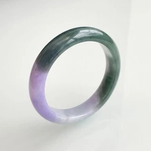 【KATHY JADE】Brazalete Brazalete Esmeralda con 2 Colores Jadeíta《54mm》《Grado A》 - Imagen 1 de 3